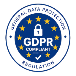 GDPR certification badge