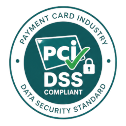 PCI DSS certification badge